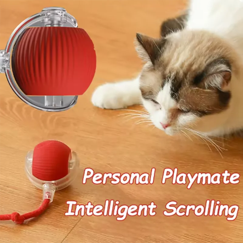 Intelligent automatic pet toy ball