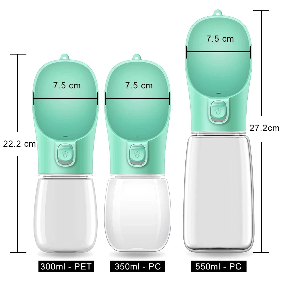 Portable pet Water Bottle